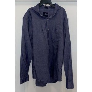 american eagle outfitters mens long sleeve button down shirt seriously soft XL